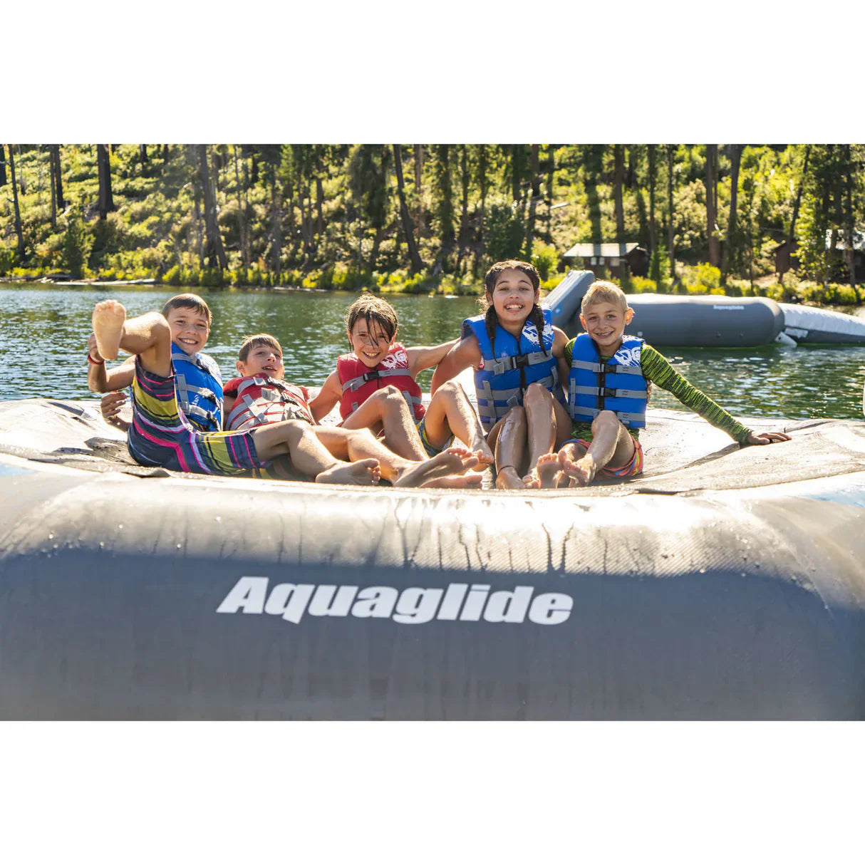 Aquaglide - Ricochet Bouncer 16.0 w/ C-Deck - Water Bouncers - Reinforced - 585221124