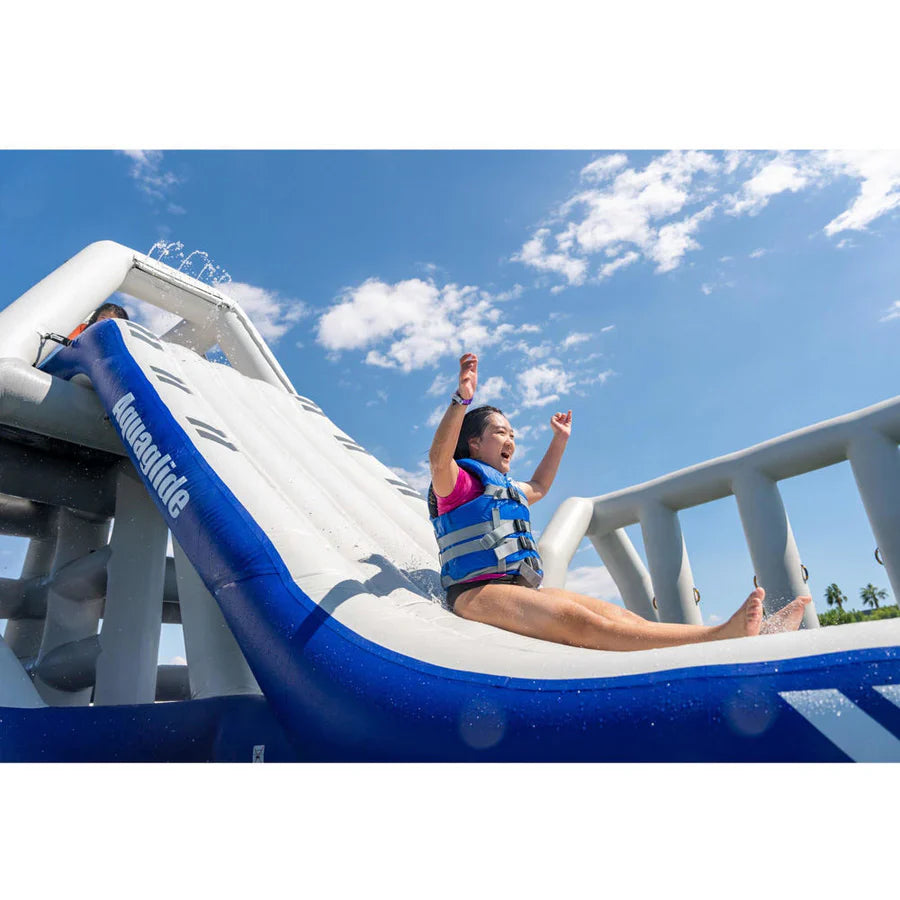 Aquaglide Jungle Joe 2 Inflatable Climbing Structure and Slide