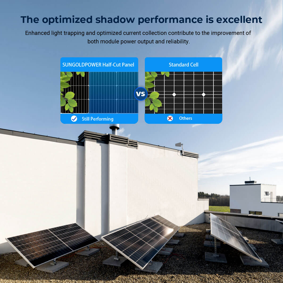 560W Bifacial PERC Solar Panel | SGP-560-SBD UL61730 Certified by ETL