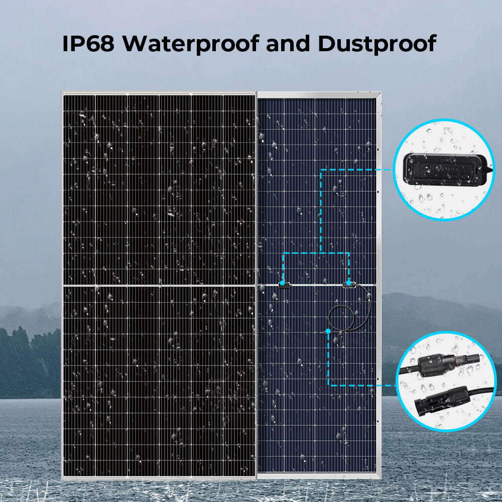 560W Bifacial PERC Solar Panel | SGP-560-SBD UL61730 Certified by ETL