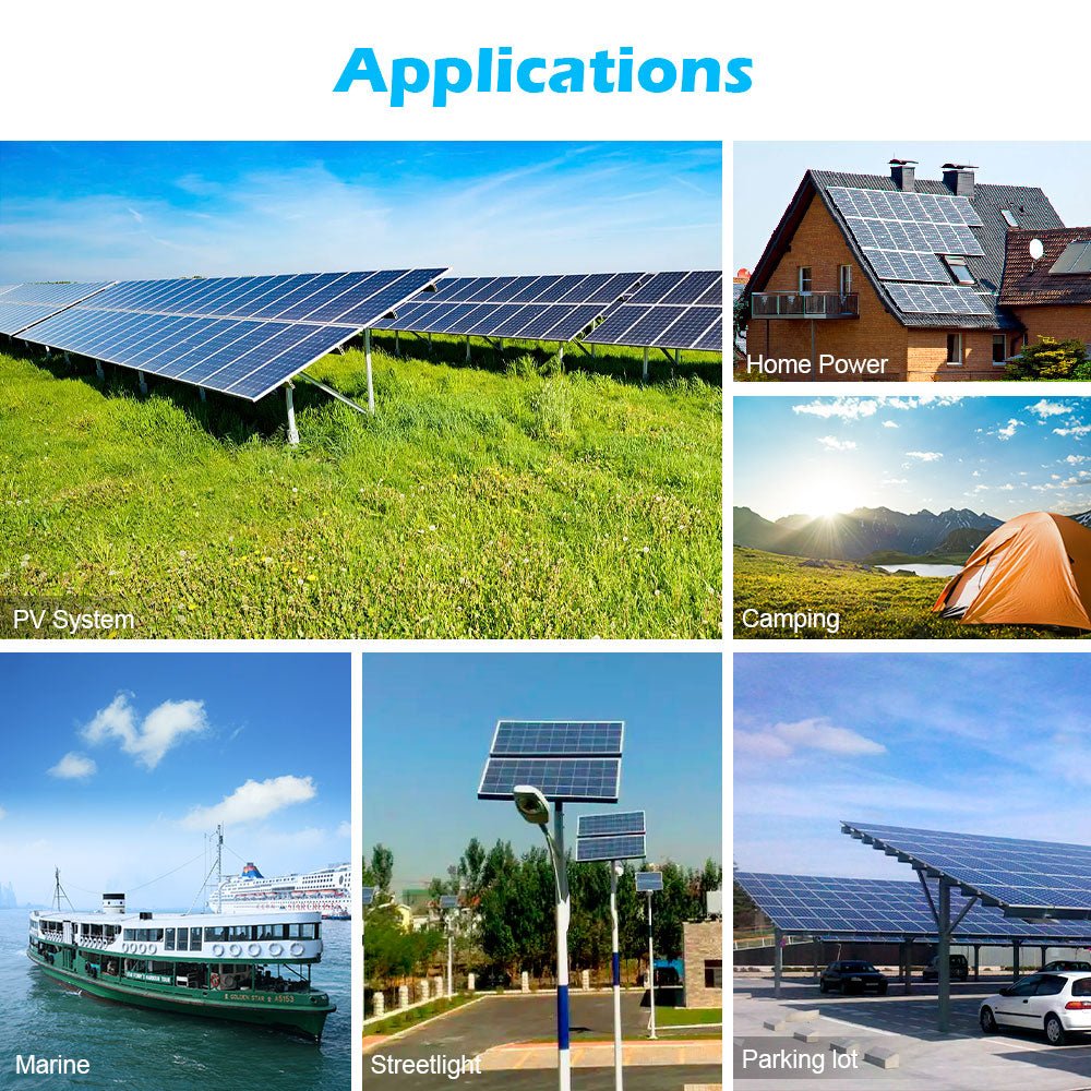 370W Mono Black PERC Solar Panel UL 61730