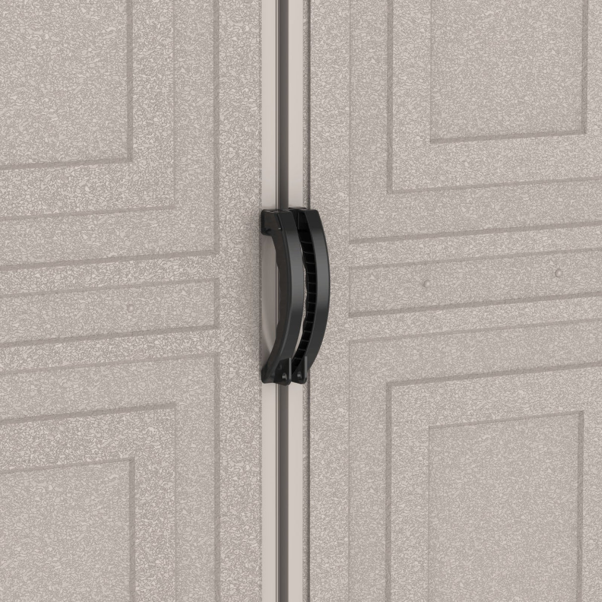 10.5x28.5 ft Vinyl Garage, Vinyl Storage Shed with Foundation, 2 Windows & Side Doors