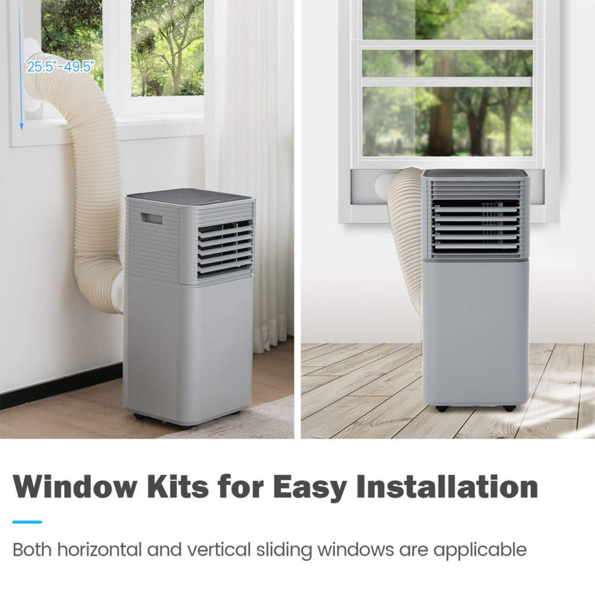 10K BTU Portable Room Air Conditioner Unit With Dehumidifier And Fan Mode (SAK30782)