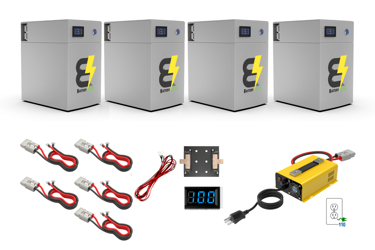 OWL105 12V 5.4kWh Lithium Battery 4x Kit