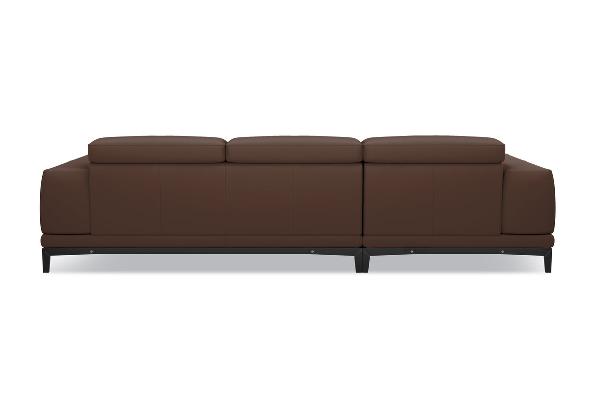 Valletta Leather Sectional Sofa