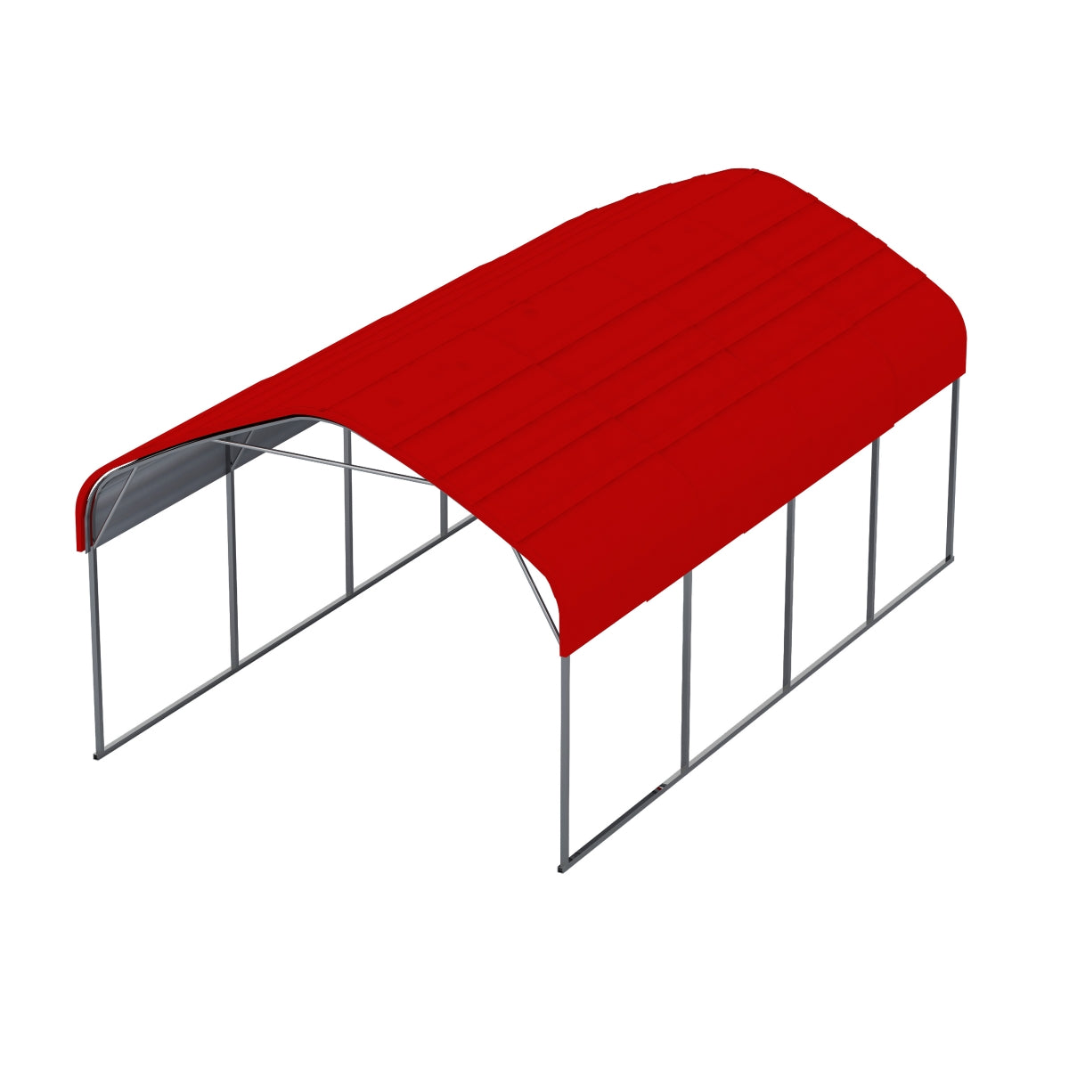 12x20 ft Outdoor Metal Carport