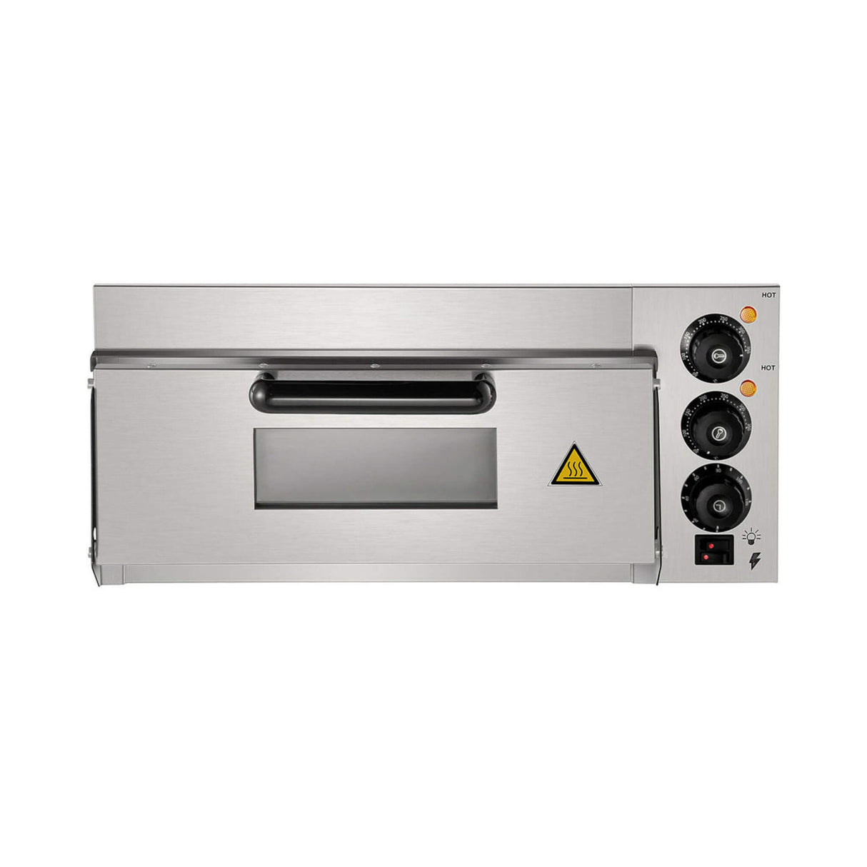 14-Inch Electric Single Deck Countertop Commercial Pizza Oven (SAK92582)
