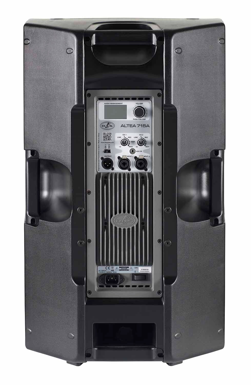 DAS Audio ALTEA-715A 15 Inch, 2-Way Powered System Loudspeaker - Black
