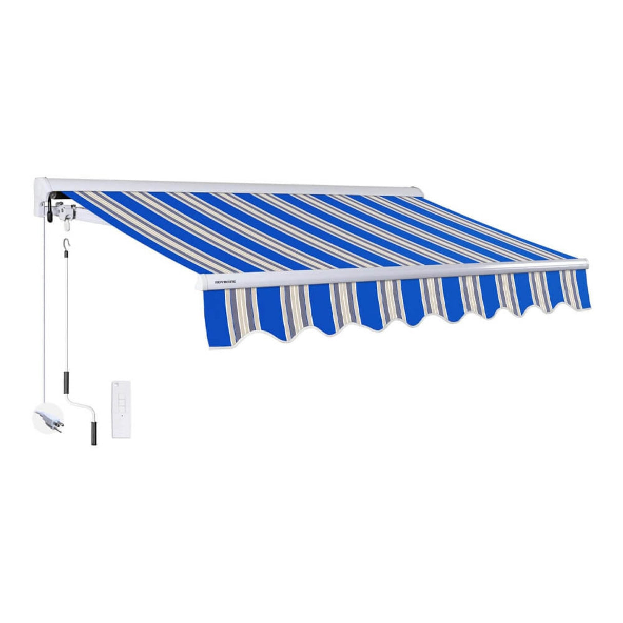 Advaning Luxury Series Fully Assembled Retractable Sun Shade Canopy Awning (SAK31549)