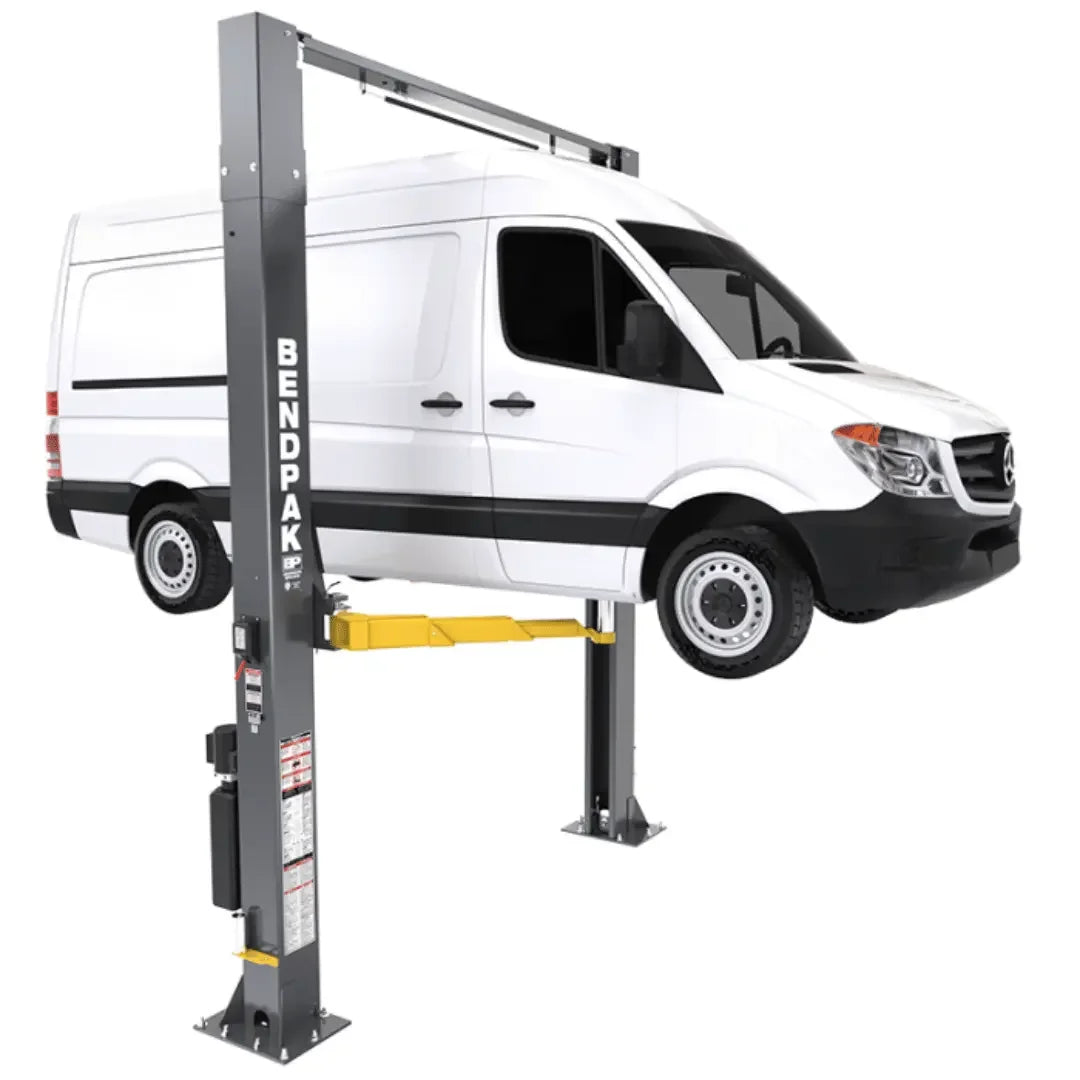 BendPak Car Lift 12APX-192 12,000-lb. Capacity 2 Post High-Rise Car Lift - Extended Height