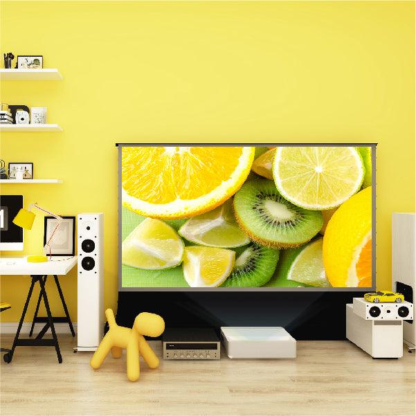 VIVIDSTORM S PRO/S PRO P Motorized Tension Floor Rising UST ALR Projector screen– Classic Version