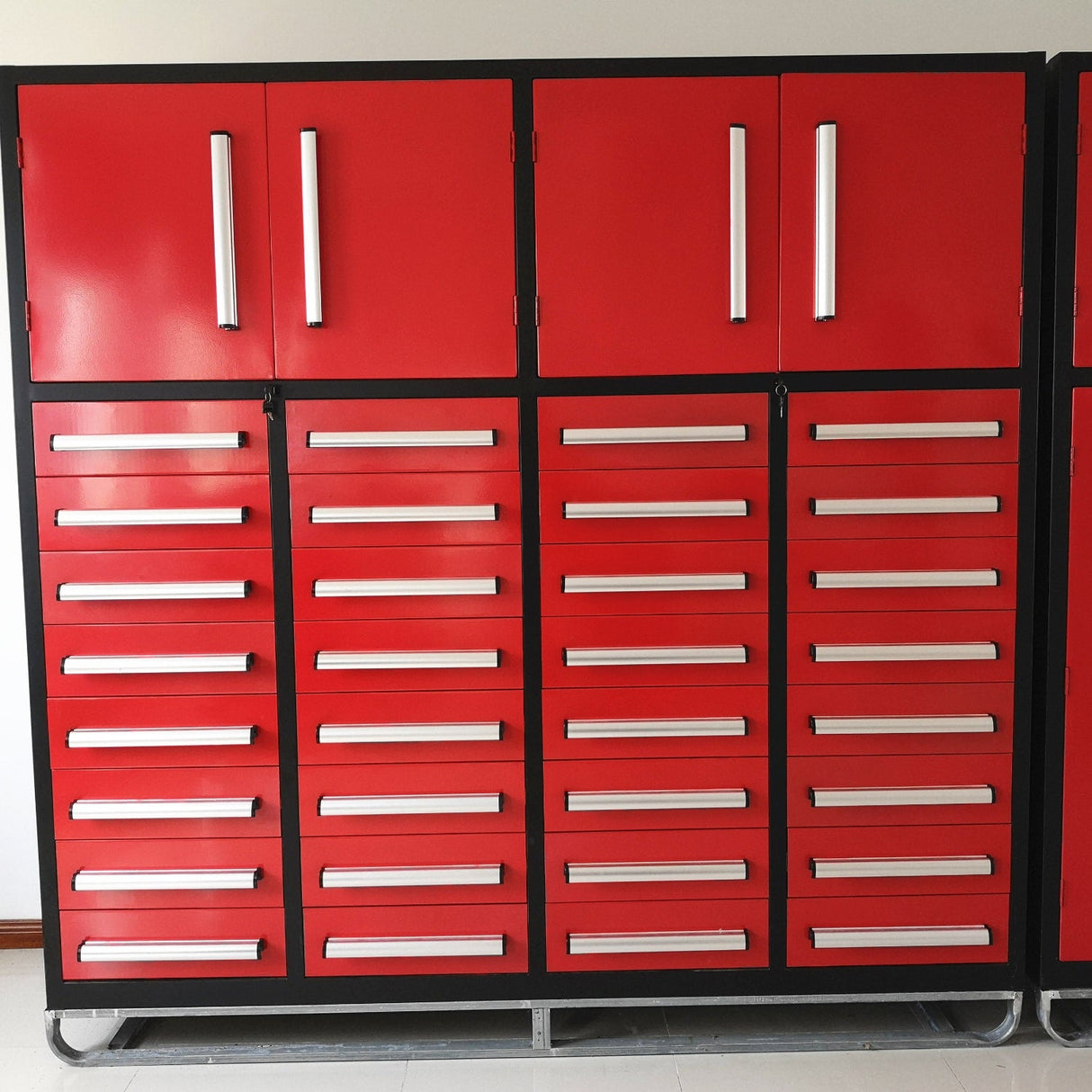 7ft Garage Storage Cabinet (32 Drawers & 2 Cabinets)