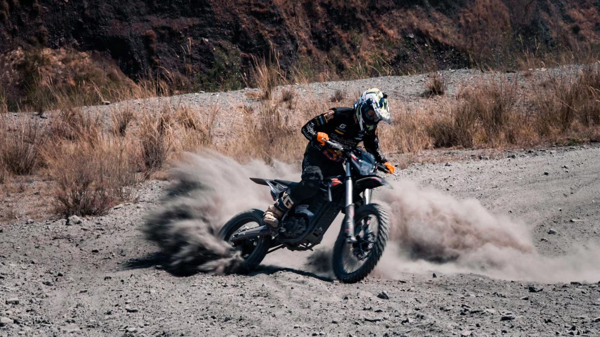 MotoTec | Venom 72V/50Ah 12000W Electric Dirt Bike | MT-Venom-72v-12000w_White