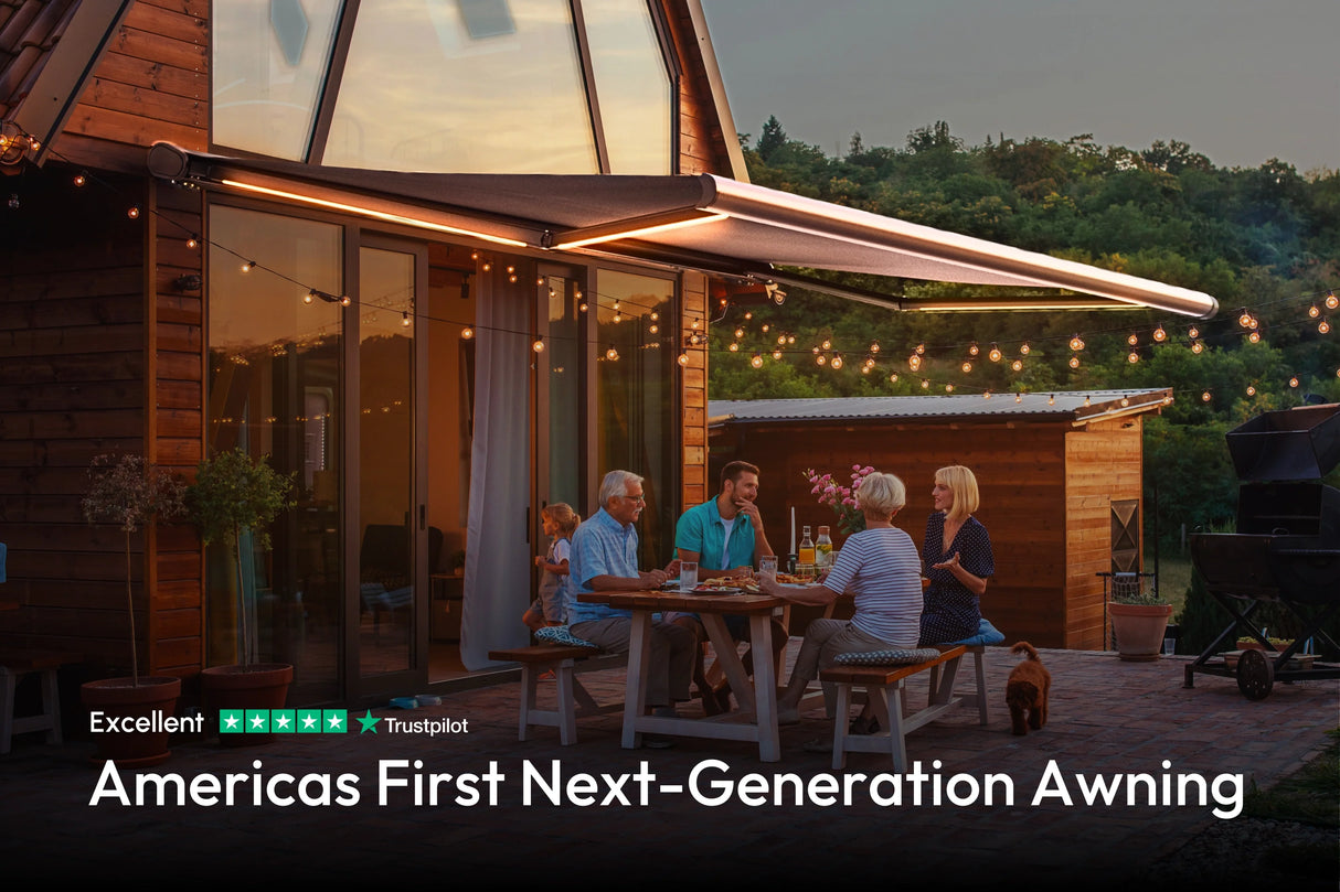 Hansø Electric Retractable Awning