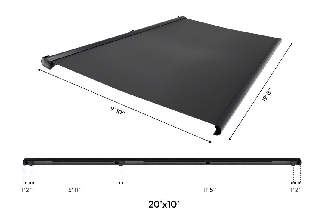 Hansø Electric Retractable Awning