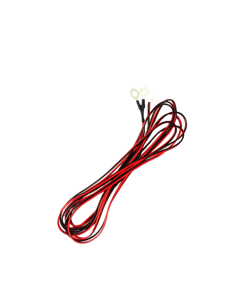 24AWG 10FT Meter to Ring Terminal Cable