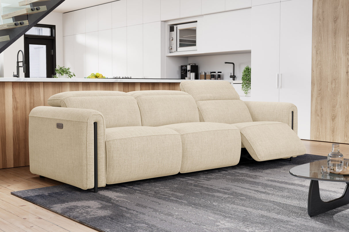 Octavia Fabric Dual Reclining Cloud Sofa