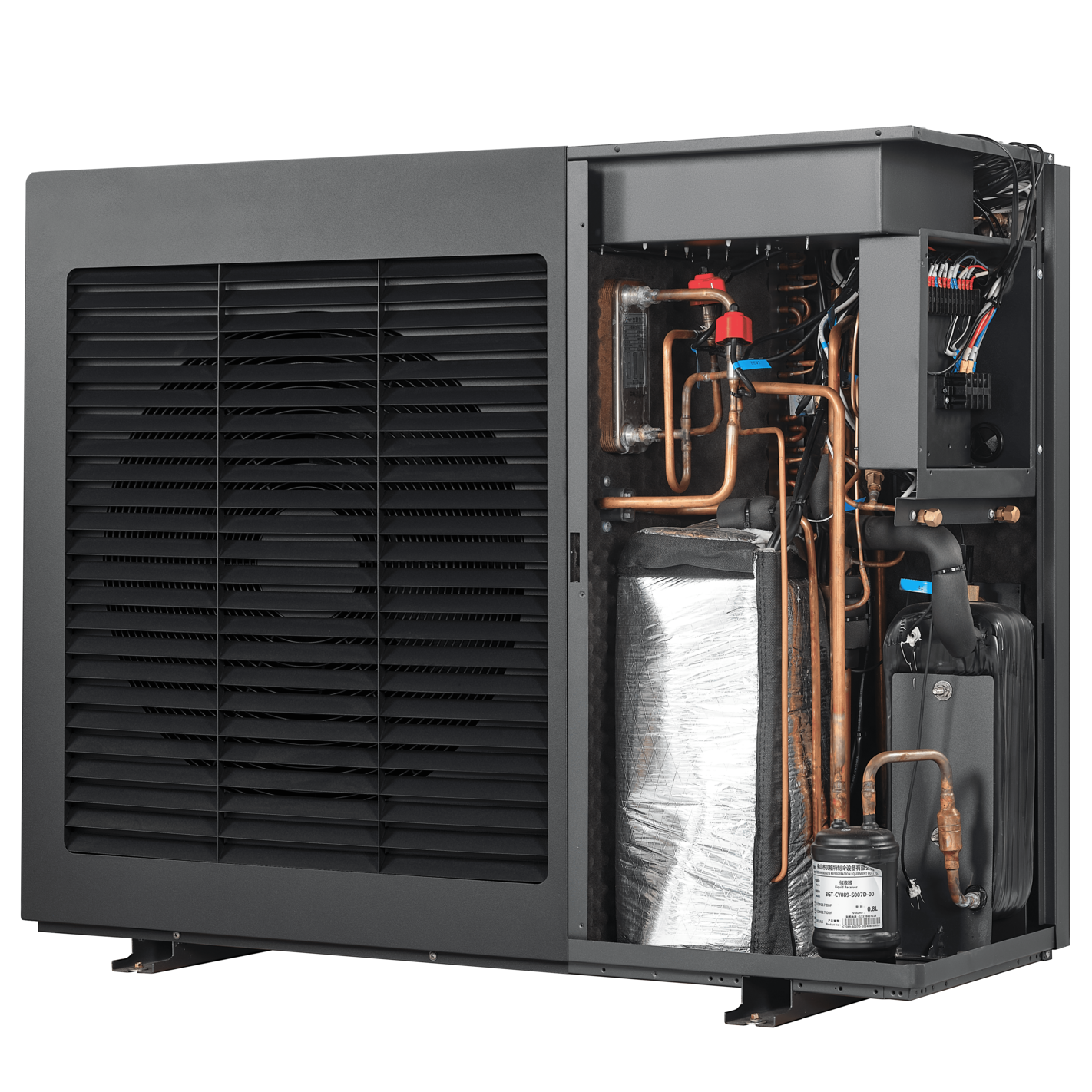 APOLLO Heat Pump MAX Heat - 36k btu / 3 ton - Air to Water - EVI Inverter DC technology