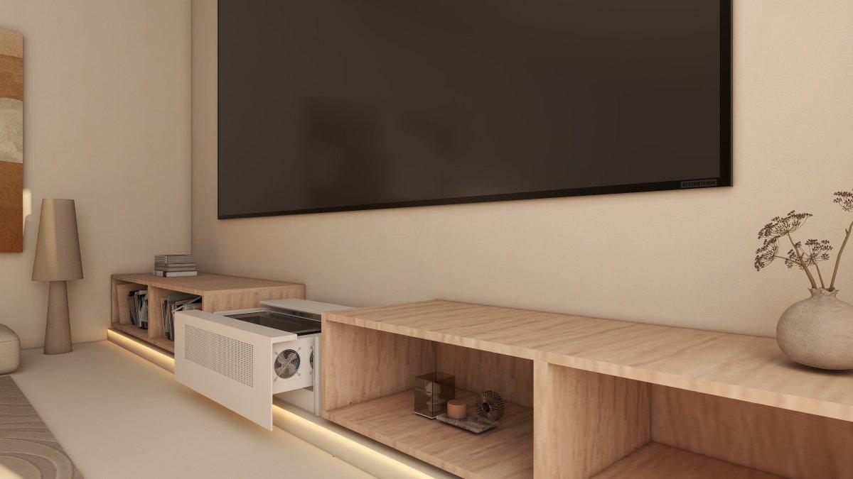 VIVIDSTORM Motorized Projector Cabinet/Automated Projector Sliding Module