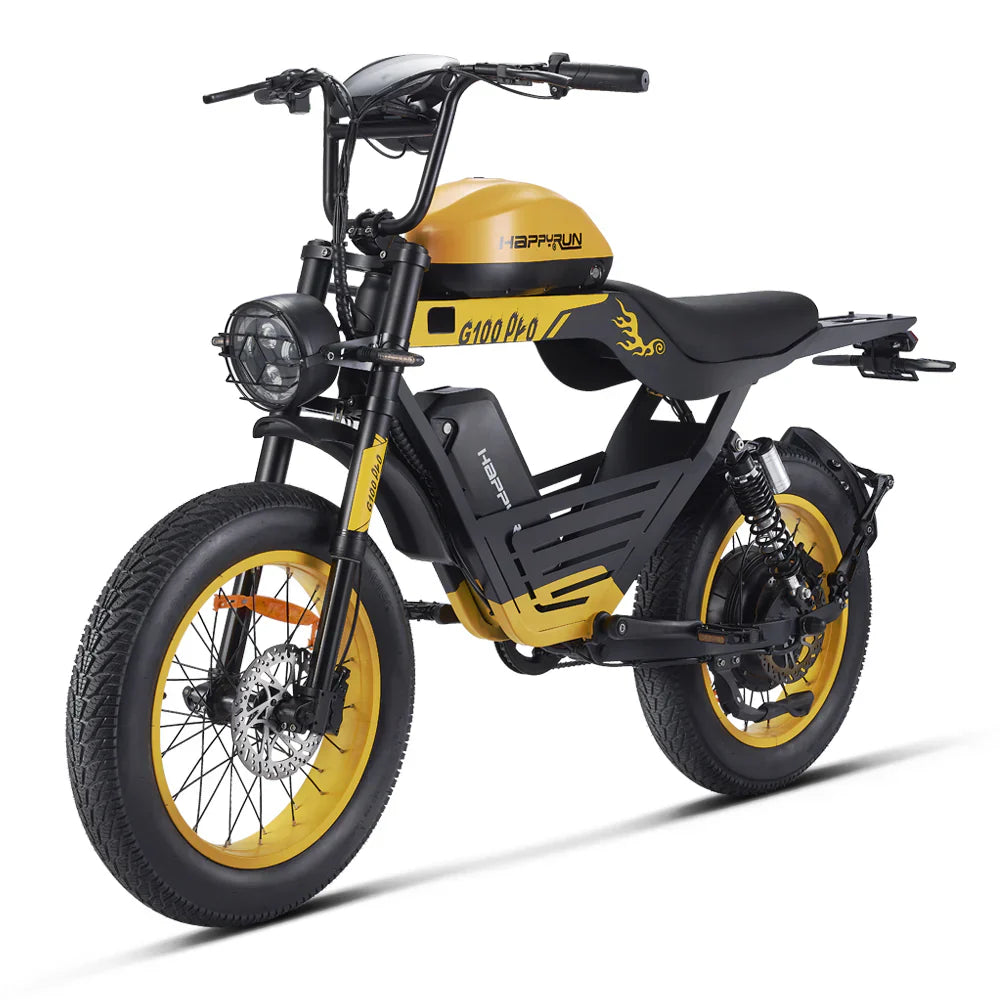 HappyRun | G100 Pro 72V/33Ah 6000W Electric Bike | G100 Pro