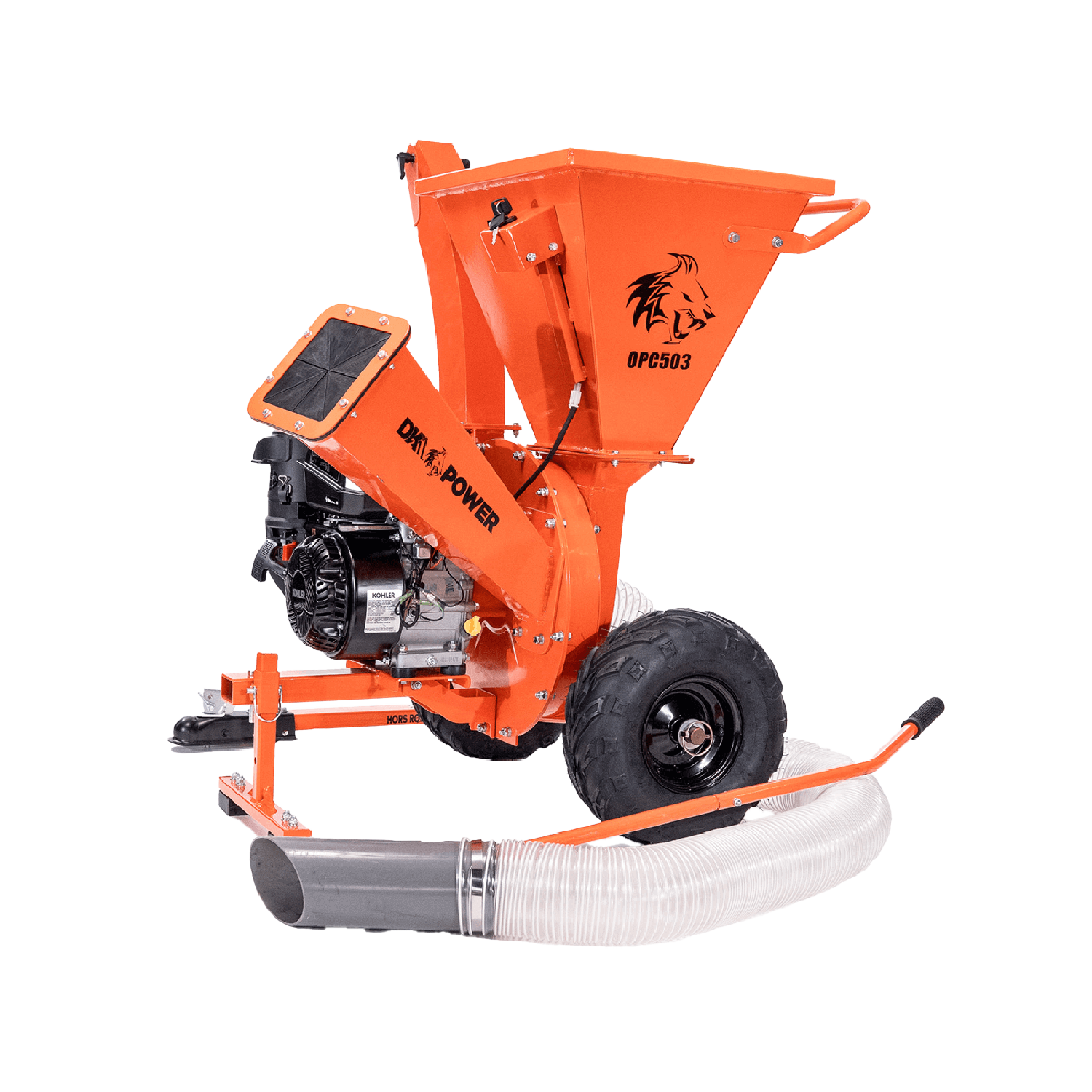 3" 7 Hp 208cc Disk Chipper Shredder Vacuum Combo
