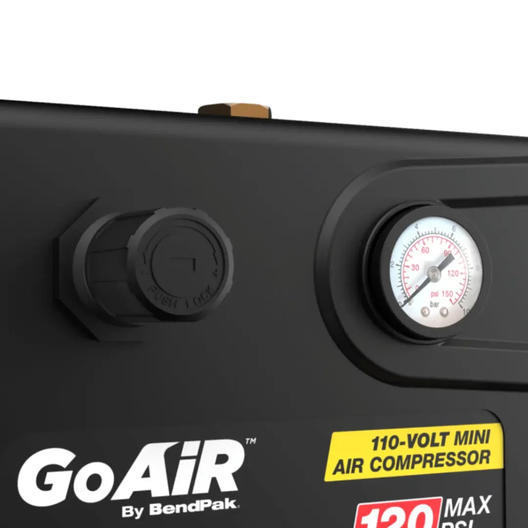 BendPak GoAir Mini Portable Air Compressor / 110 Volt / 120 Max PSI