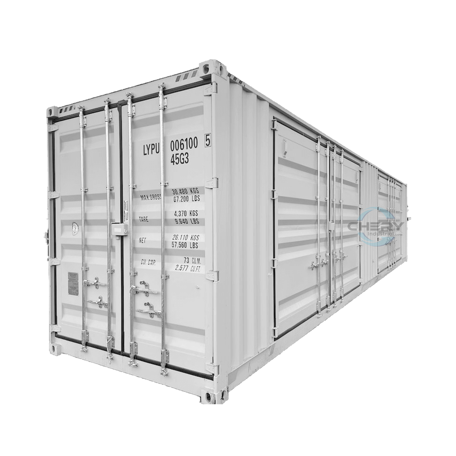 40ft High Cube Container with 2 Side Doors