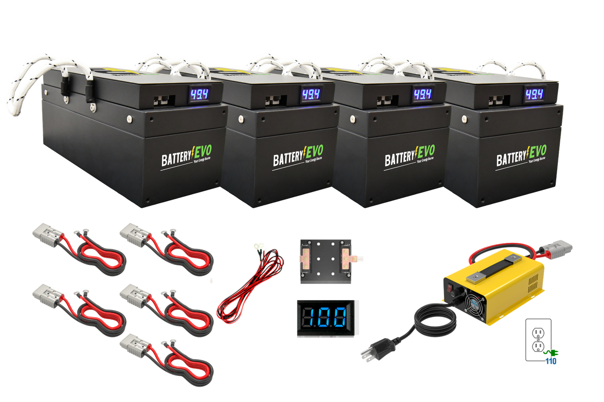 BADGER 48V 8.4kWh Lithium Battery 4x Kit