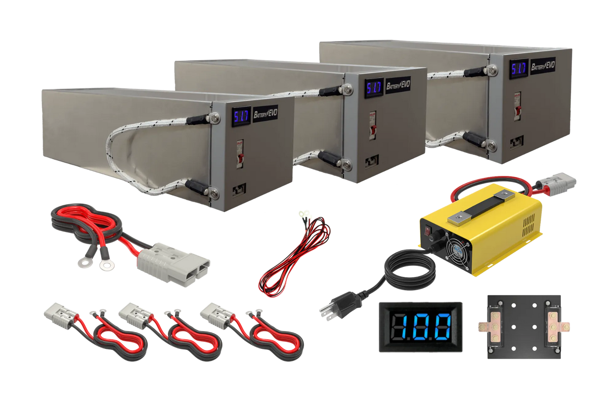 CHIHUAHUA 48V 6kWh Lithium Battery 3x Kit