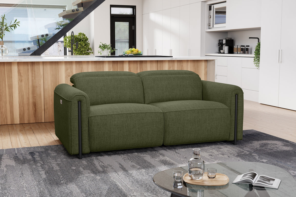 Octavia Fabric Dual Reclining Cloud Sofa