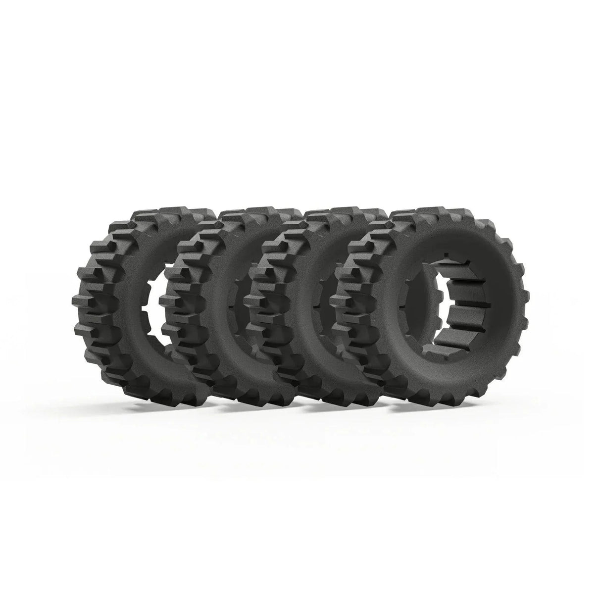 2 Pairs of Wide Wheels|For 80% Slope