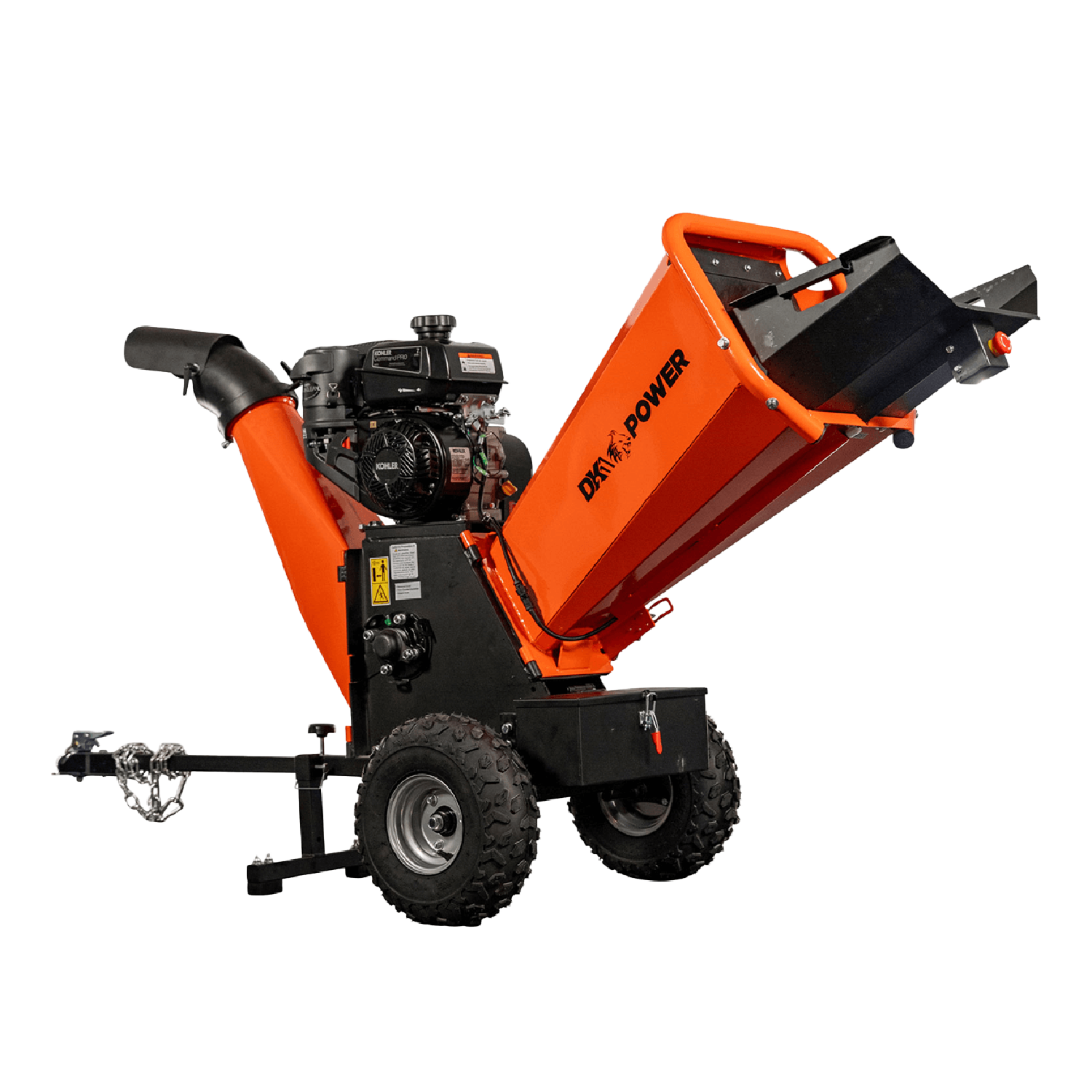 4" 7 HP 208cc Kinetic Drum Chipper