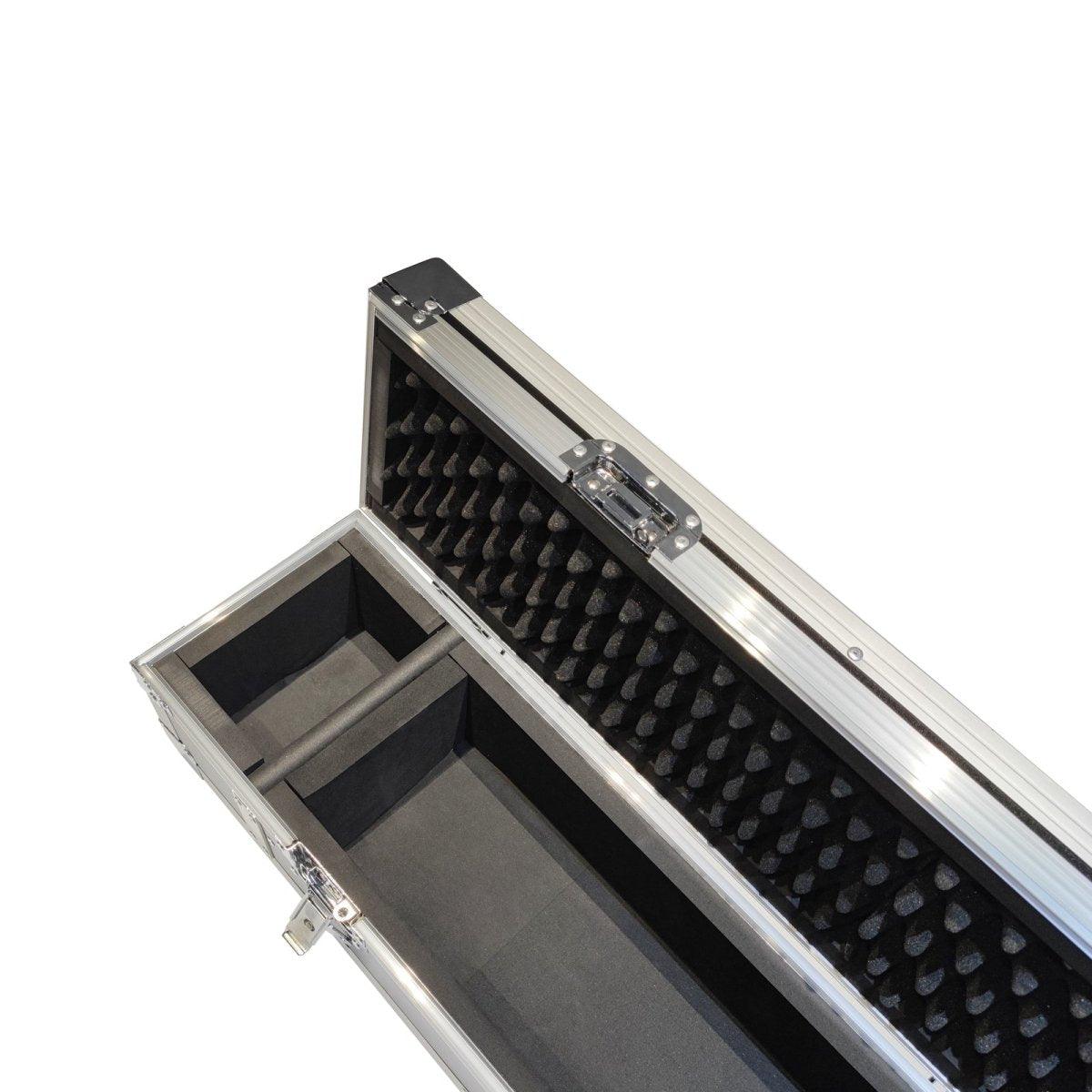BUNDLE VIVIDSTORM S PRO / S PRO P Motorized Tension Floor Rising UST ALR Projector Screen & Heavy Duty Aluminium Travelling Case