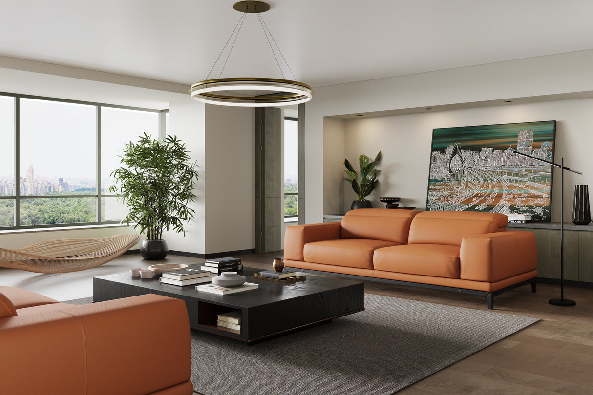 Valletta Leather Sofa