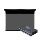 BUNDLE HISENSE LASER CINEMA PX3 PRO TriChroma Laser Cinema Projector & VIVIDSTORM PRO/PRO A/PRO P/PRO PA Slimline Motorized Tension UST ALR Projector Screen