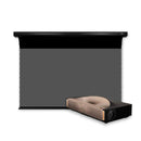 BUNDLE Hisense L9Q Triple Laser Ultra Short Throw Projector & VIVIDSTORM PRO Slimline Motorized Tension UST ALR Projector Screen