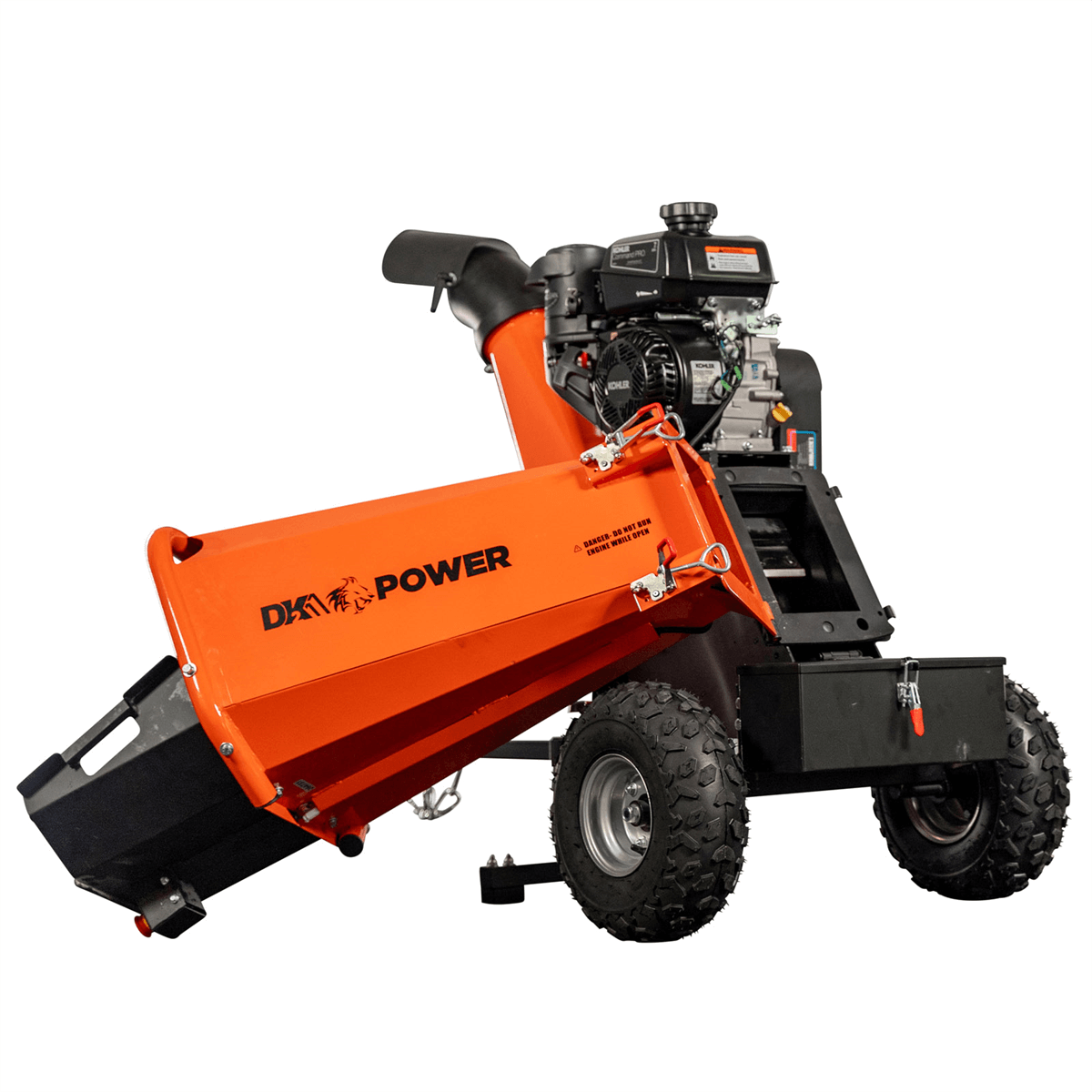 4" 7 HP 208cc Kinetic Drum Chipper