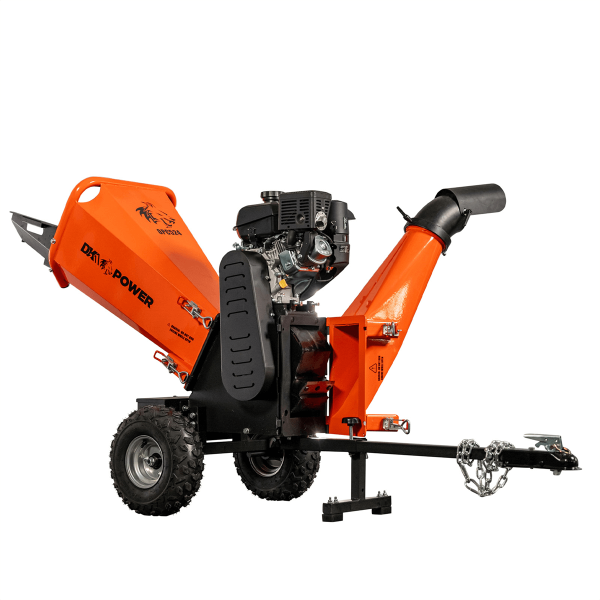 4" 7 HP 208cc Kinetic Drum Chipper