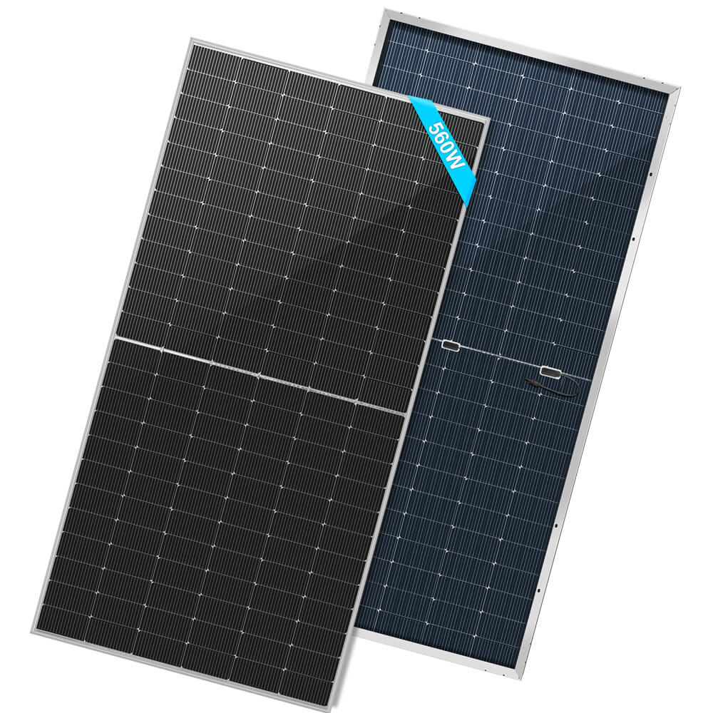 560 WATT Bifacial N-Type SOLAR PANEL FULL PALLET (32 PANELS)