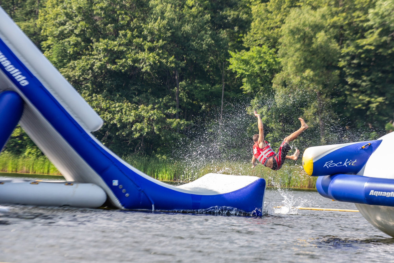 Aquaglide El Jefe Inflatable Water Park