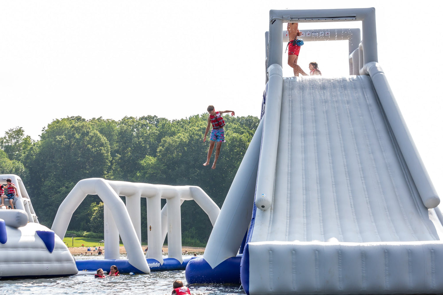 Aquaglide El Jefe Inflatable Water Park
