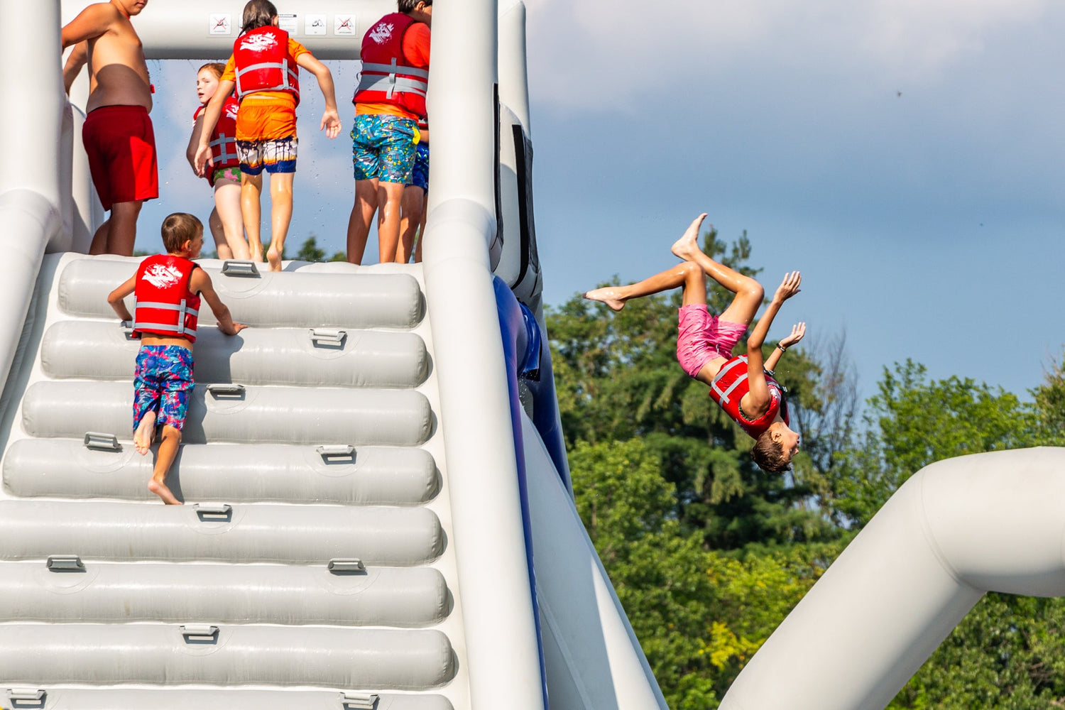 Aquaglide El Jefe Inflatable Water Park