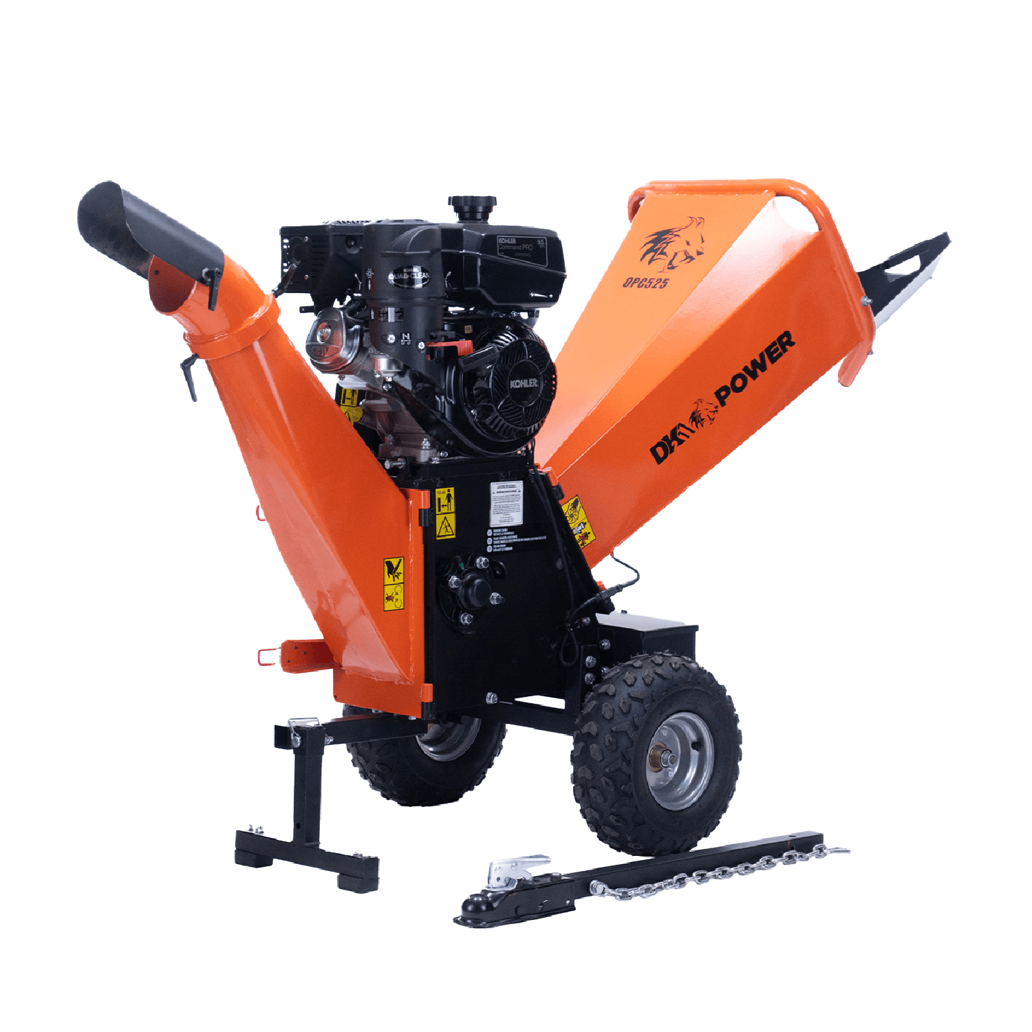 5" 9.5HP 277cc Kinetic Drum Chipper