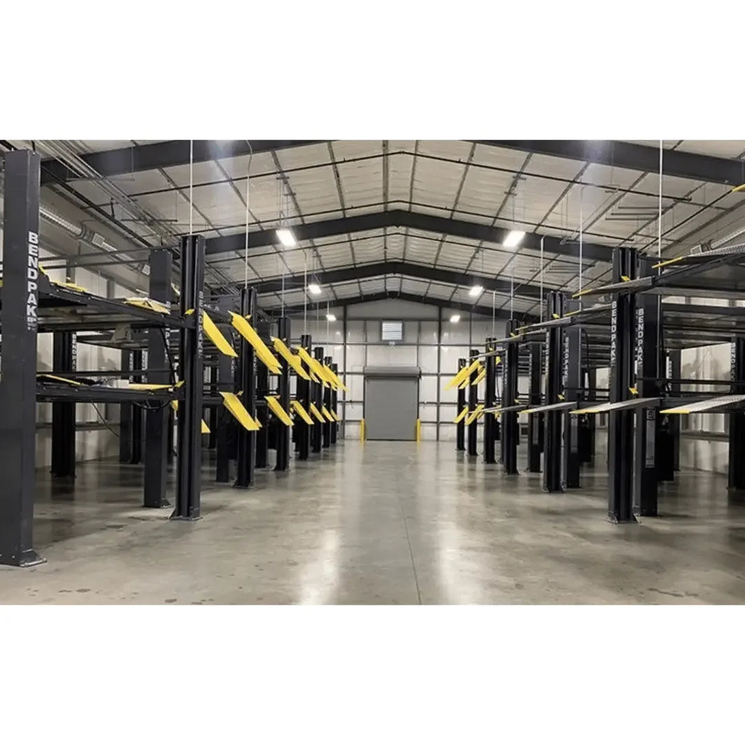 BendPak HD-973PX 9,000 and 7,000 Lb. Capacity Three-Level Parking Lift