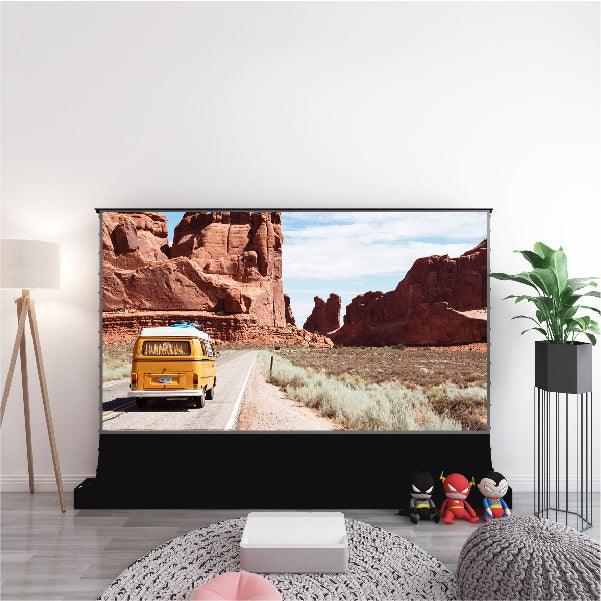 VIVIDSTORM S PRO/S PRO P Motorized Tension Floor Rising UST ALR Projector screen– Classic Version