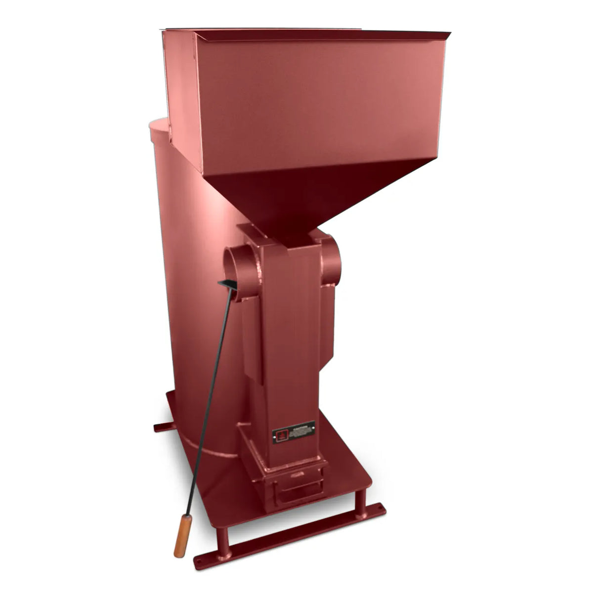 Liberator rocket heater generation 2 wood burning with pellet hopper