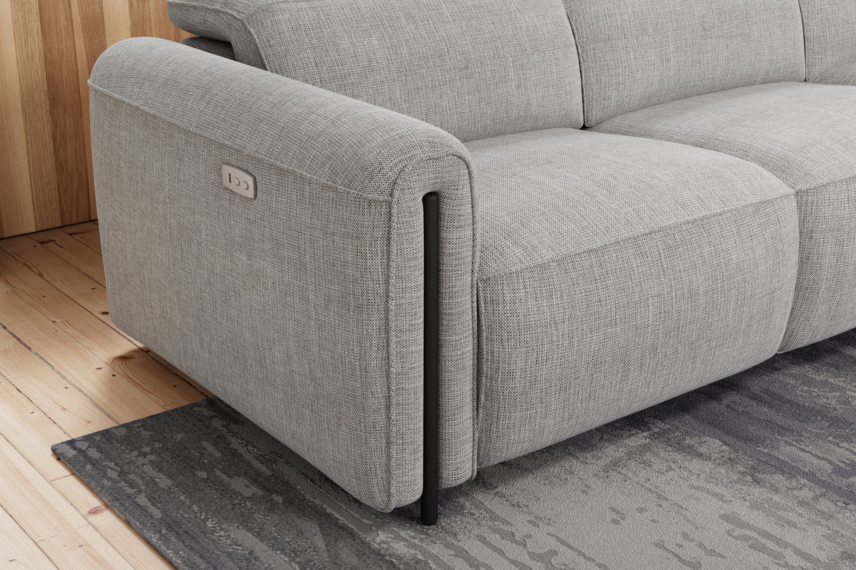 Octavia Fabric Dual Reclining Cloud Sofa