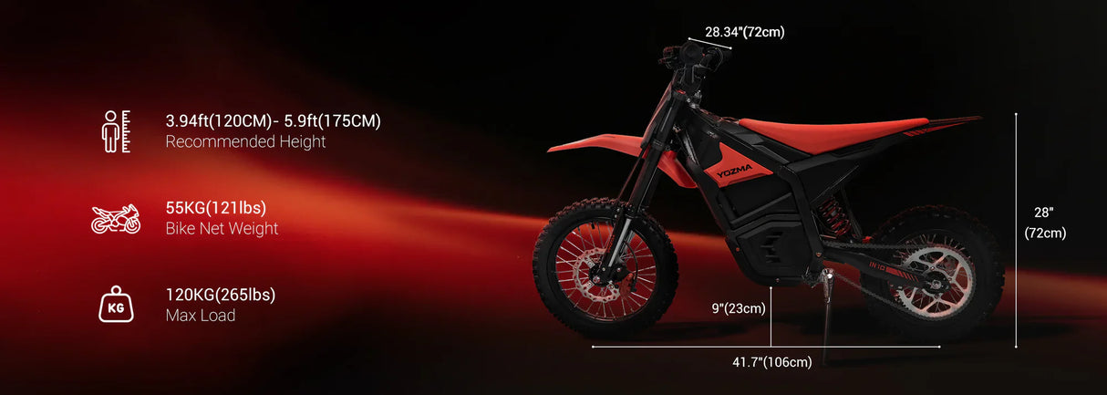 Yozma IN 10 Electric Mini Dirt Bike