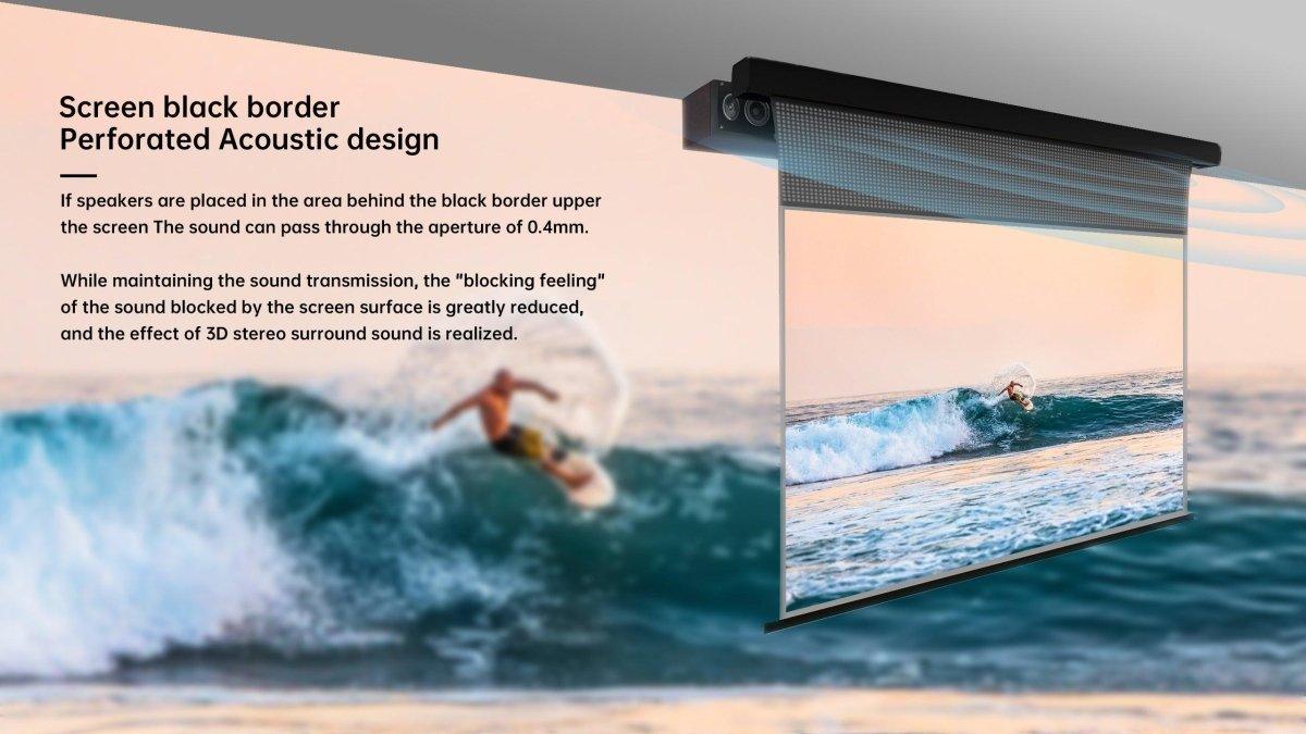 VIVIDSTORM PRO PA Slimline Motorized Tension UST ALR Projector screen