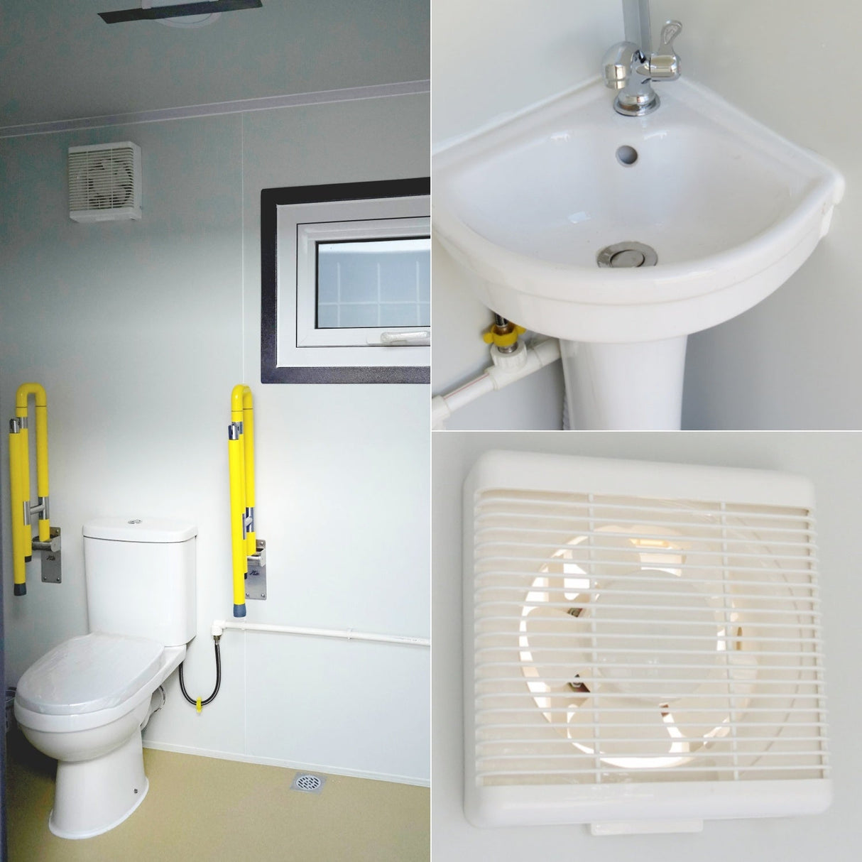 Handicap-Accessible Portable Restroom for Disabled